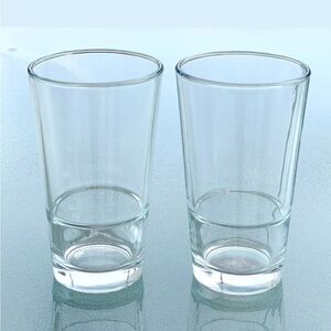 Pub Style Stackable Pint Glasses • Tumblers ~ Set of 2